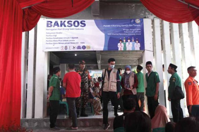 Liputan Bakti Sosial dalam Rangka Hari Orang Sakit Sedunia