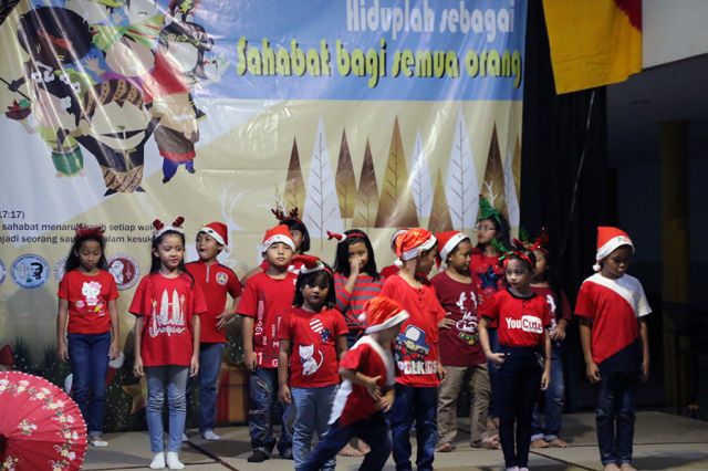 Perayaan Natal Bersama Sektor Taman Sentosa