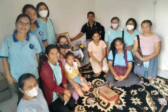 Kunjungan Kasih BIA Paroki ke BIA Lingkungan Louisa De Marillac