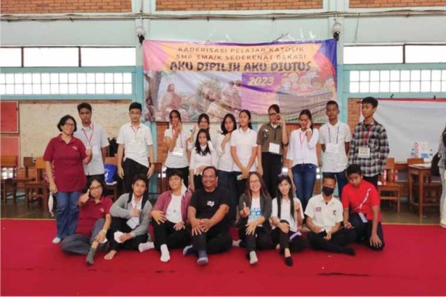 Kaderisasi Pelajar Katolik SMP, SMA dan SMK Se-Dekenat Bekasi Aku Dipilih Aku Diutus