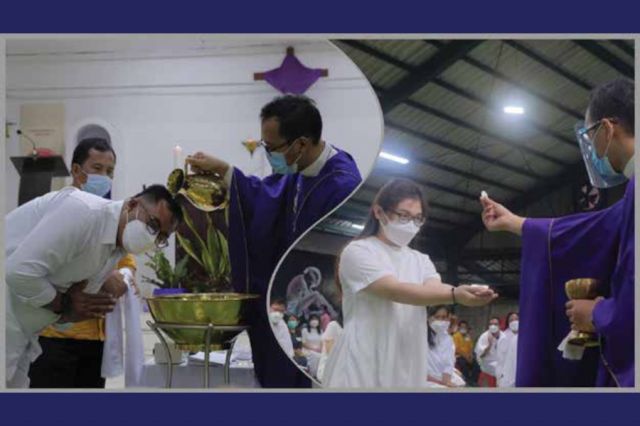 Penerimaan Sakramen Baptis dan Komuni Pertama Dewasa